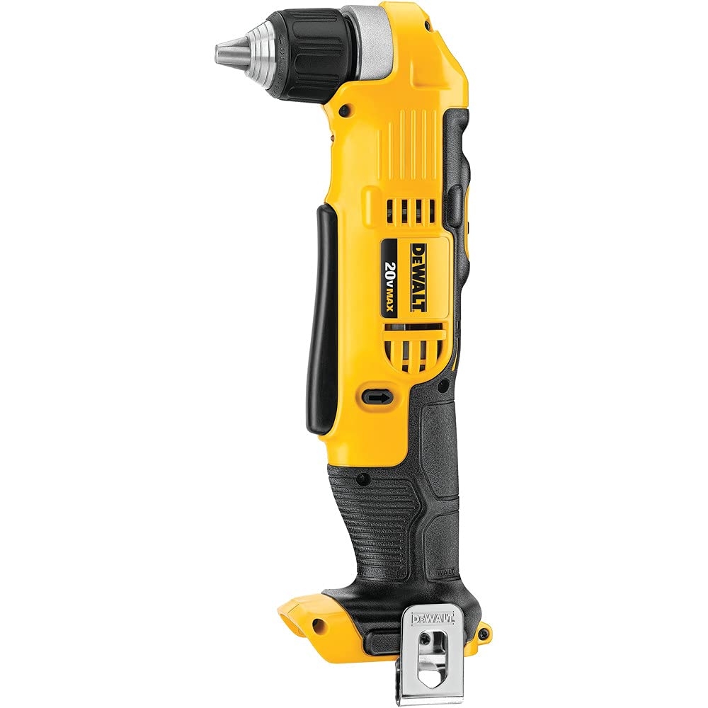 DEWALT DCD740B 20 Volt MAX Li Ion Right Angle Drill Tool Only Drill Bit Sets Amazon