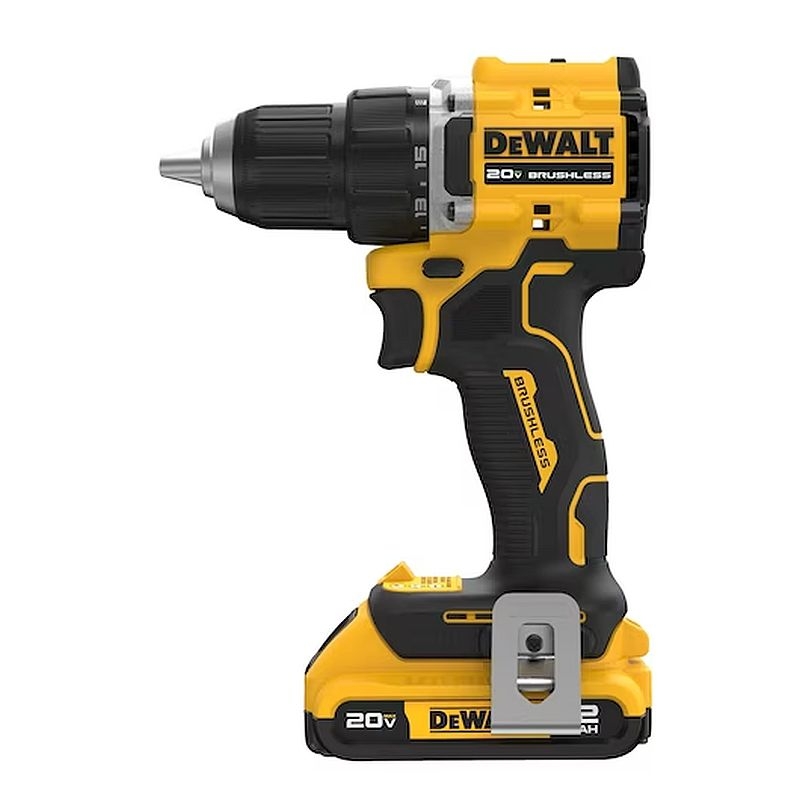 DeWALT DCD794D1 1 2 Inch 20 Volt Atomic Compact Brushless Cordless Drill Driver Kit At Sutherlands