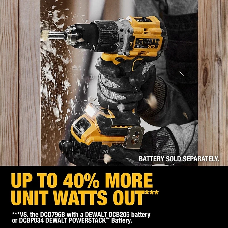 Dewalt DCD805 20V MAX Brushless Cordless 1 2 In Hammer Drill Kit With 5 0ah Batterty Impact Drill Power Tools DCB118 DCB1104 AliExpress