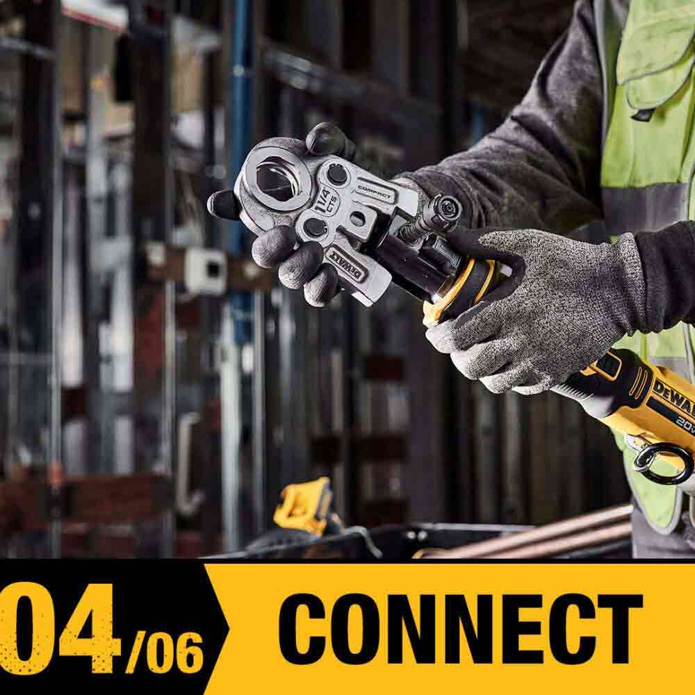 DeWalt DCE210D2K 20V Max Compact Press Tool Kit