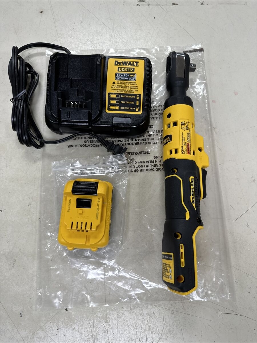 DEWALT DCF503B 12V 3 8inch Ratchet One Charger One 12V Battery EBay