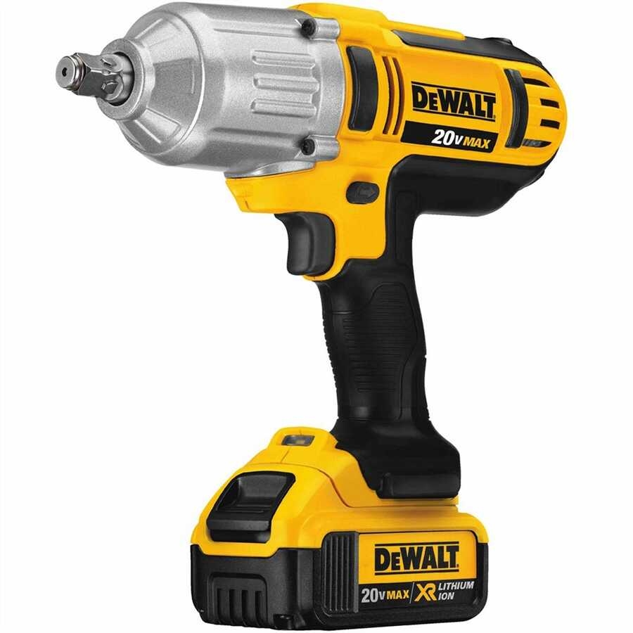 DeWALT DCF889HM2 20V MAX Lithium Ion 1 2 Inch High Torque Impact Wrench Kit DEWALT BLACK AND DECKER INC 20V MAX Impact Wrench 4 0ahr 