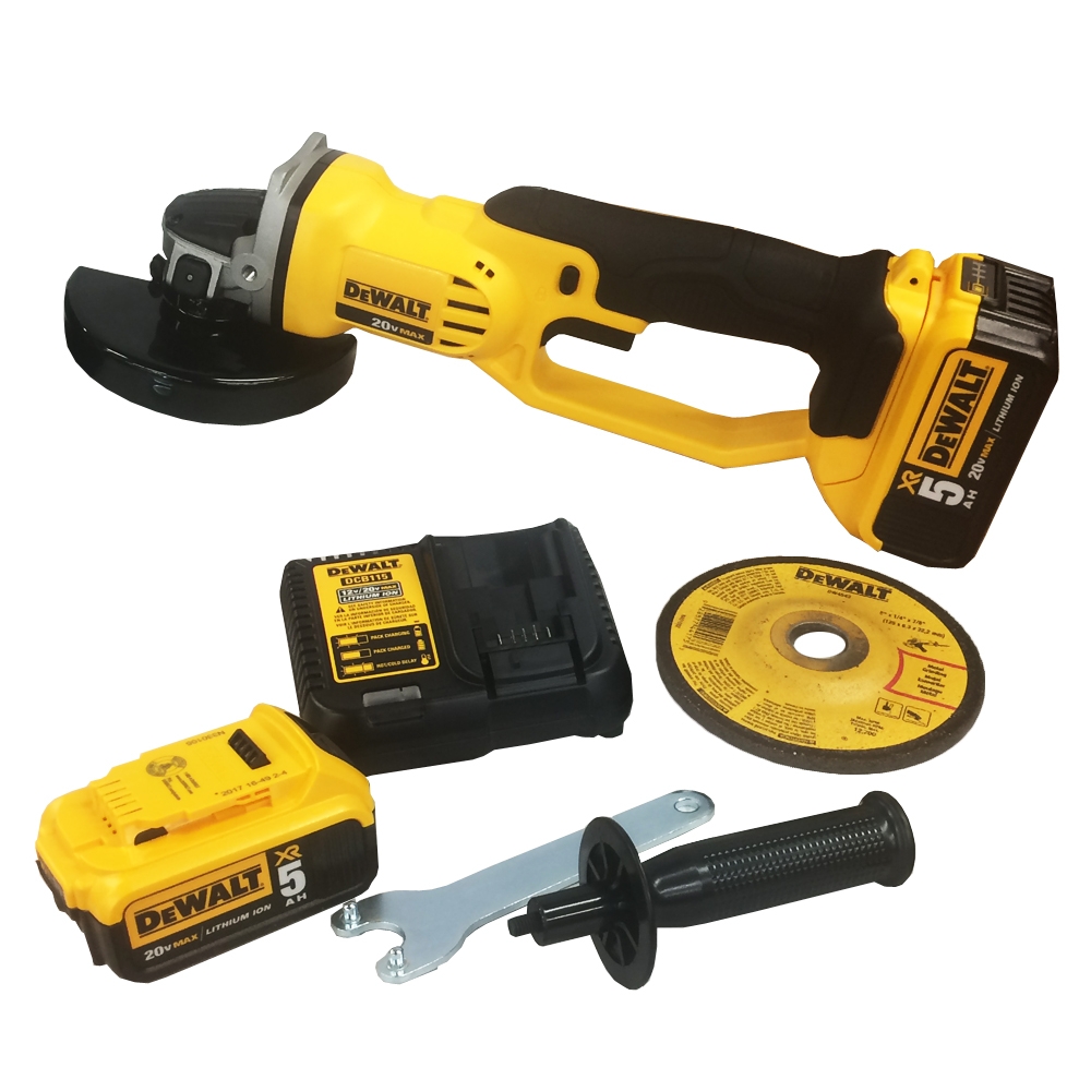 dewalt 20 volt angle grinder