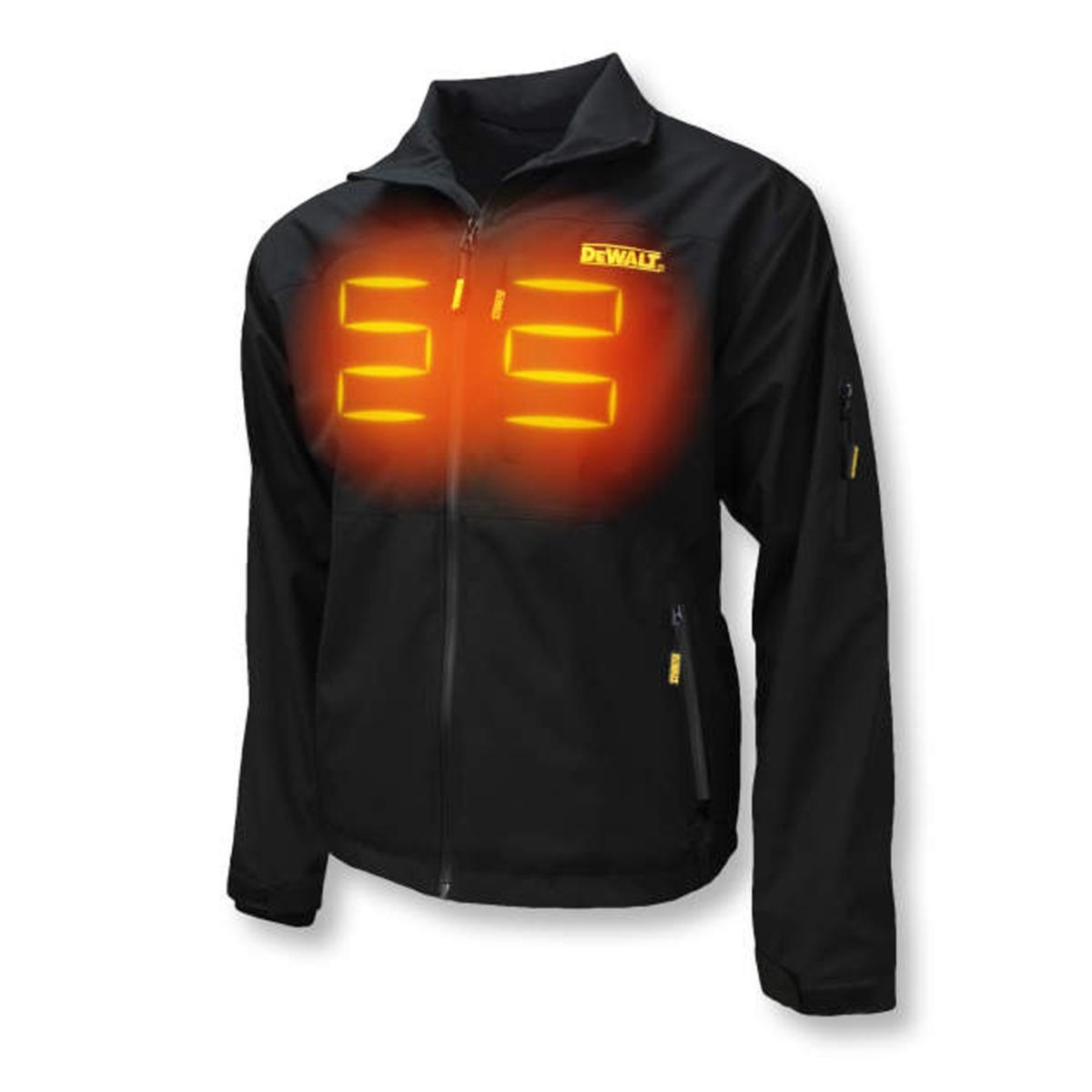 DeWalt DCHJ090BD1 L Structured Soft Shell Heated Jacket Kit Large Black