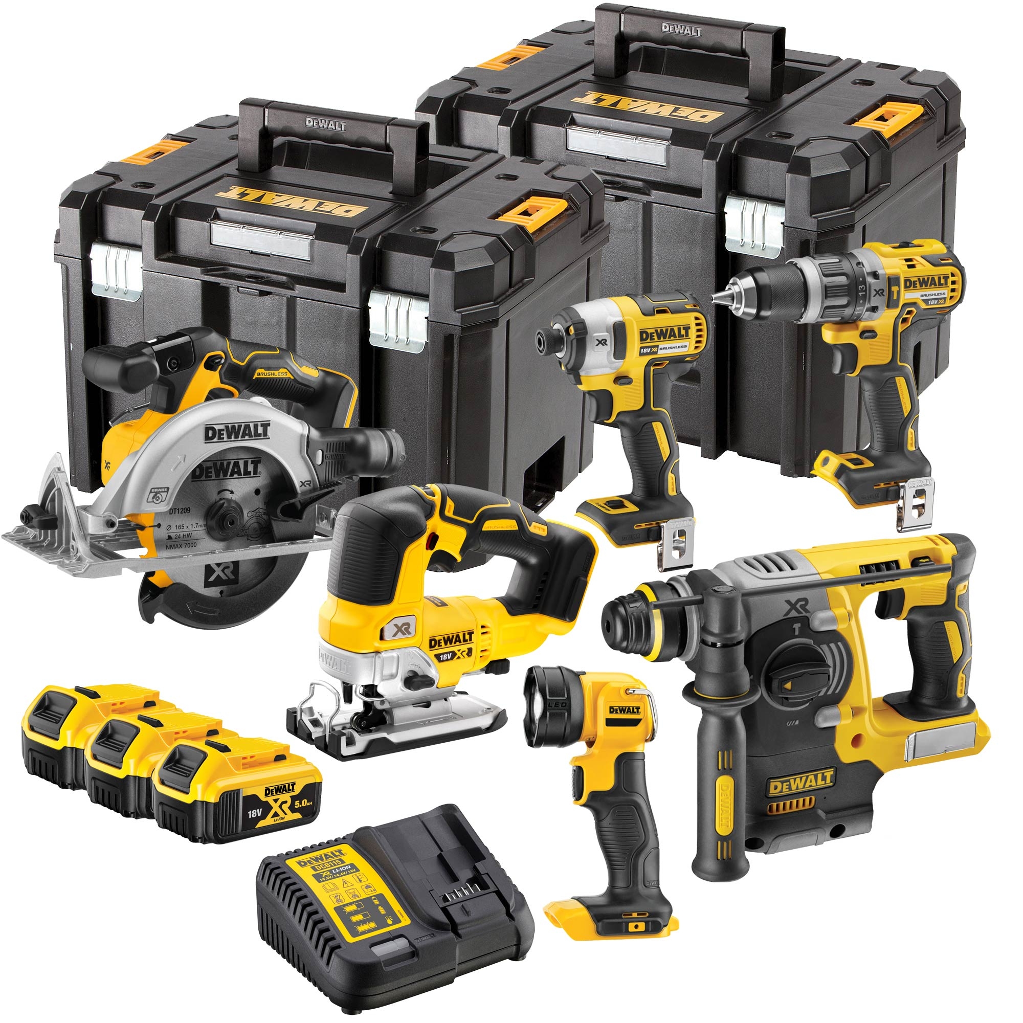 Dewalt DCK690P3T QW Kit De 6 Herramientas A Bater a 18V XR Pro Ferreter a