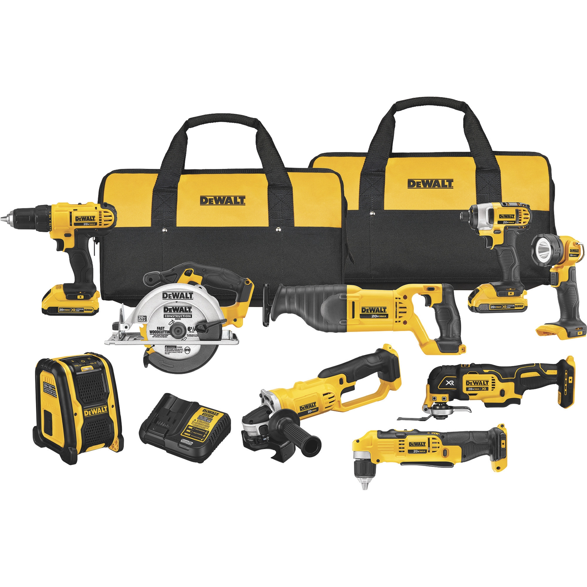 dewalt tool kit 20v