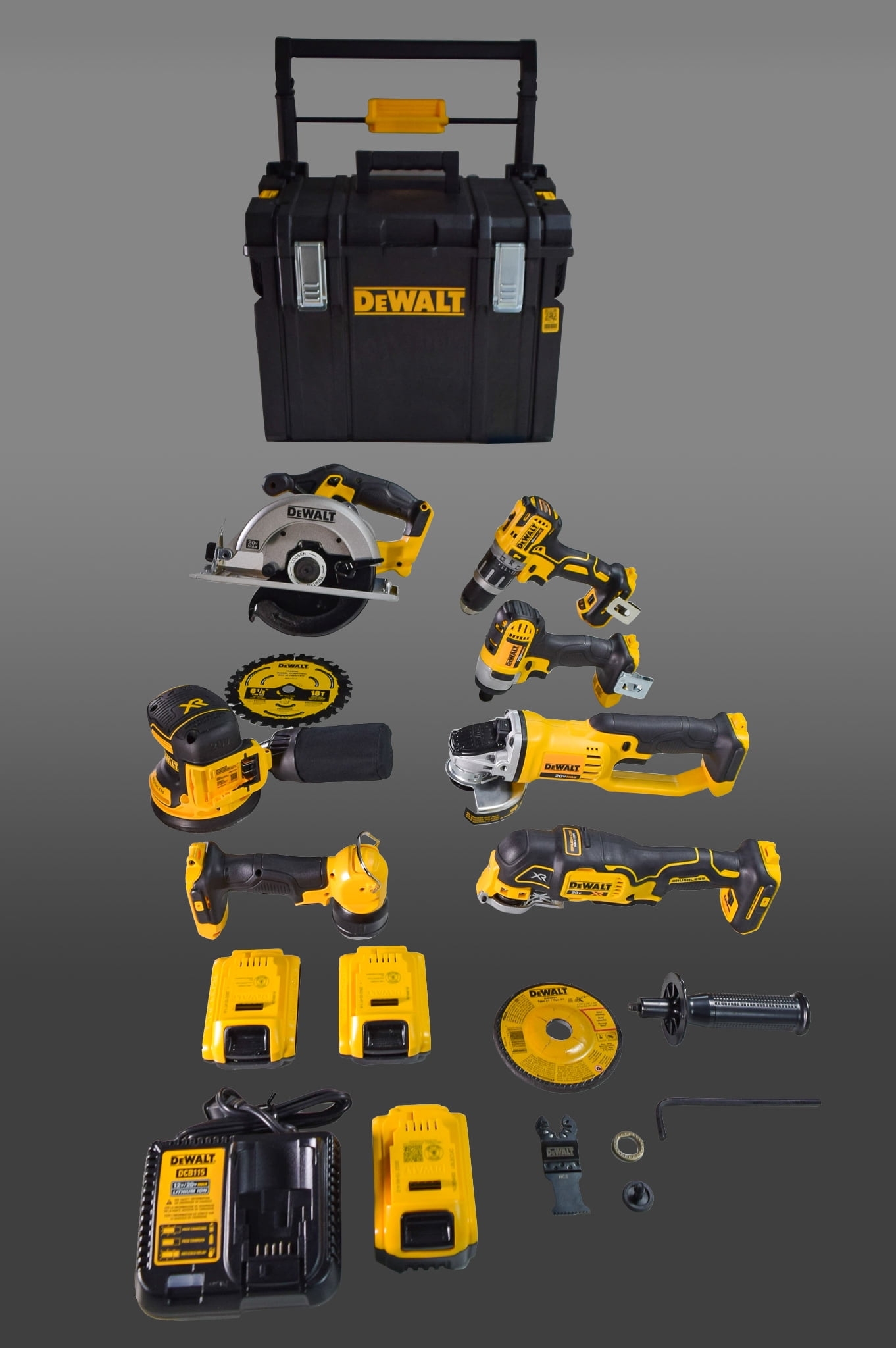 dewalt 7 tool combo kit