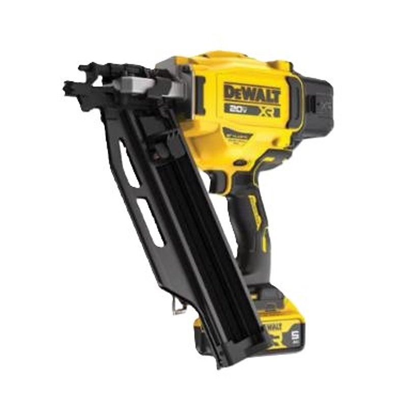DEWALT DCN920P1 Cordless Nailer Kit Battery Included 20 V 5 Ah 36 Nails Magazine 21 Deg