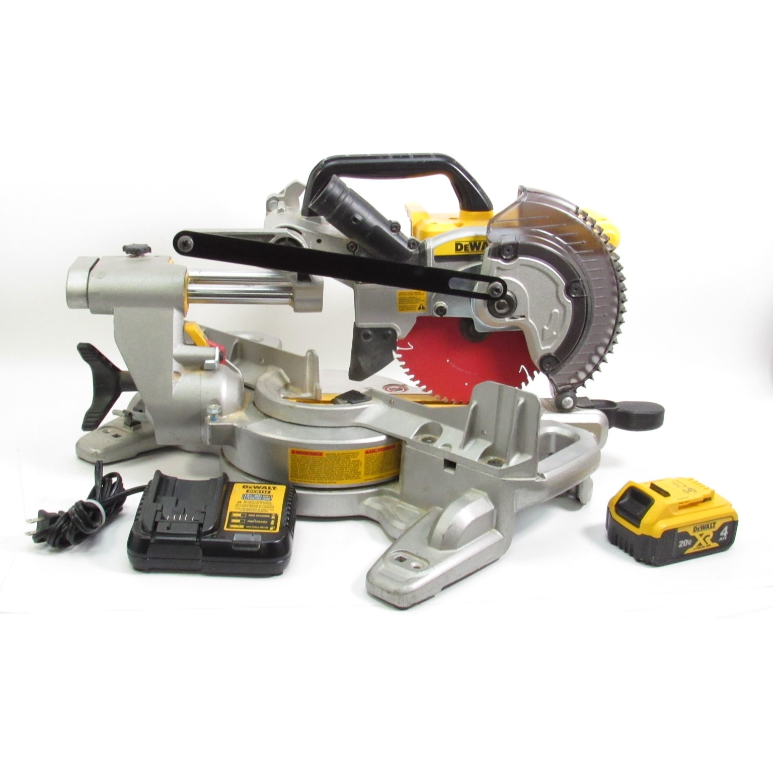 dewalt 7 1/4 chop saw