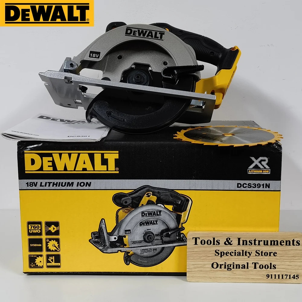 DEWALT DCS391 18V Cordless Circular Saw 165MM 5150RPM 50 Multifunctional Cutting Machine Woodworking Power Tools AliExpress