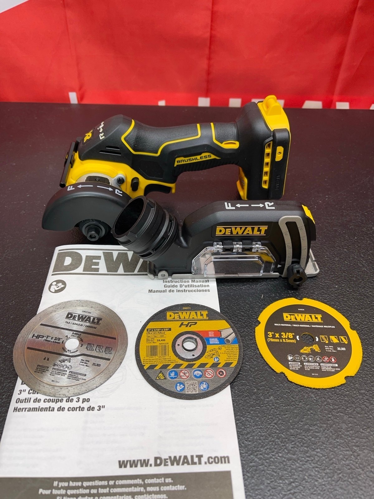 dewalt 3 cut off tool