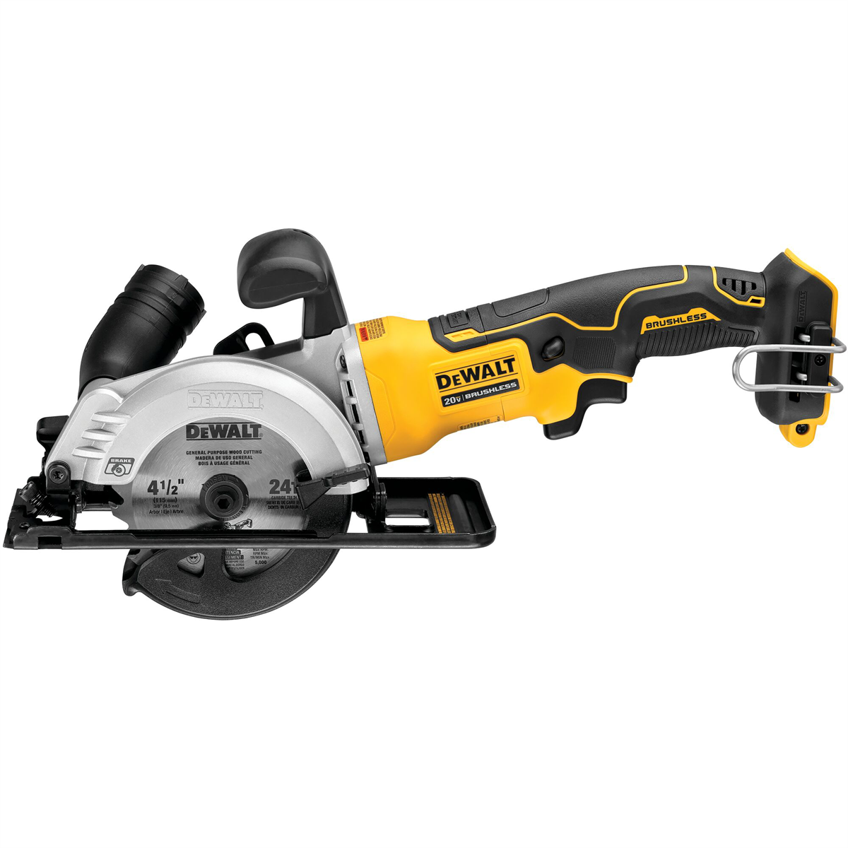 DeWALT DCS571B DeWALT 20V MAX Cordless 4 1 2 Circular Saw DCS571B 20V MAX Cordless 4 1 2 Inch Circular Saw