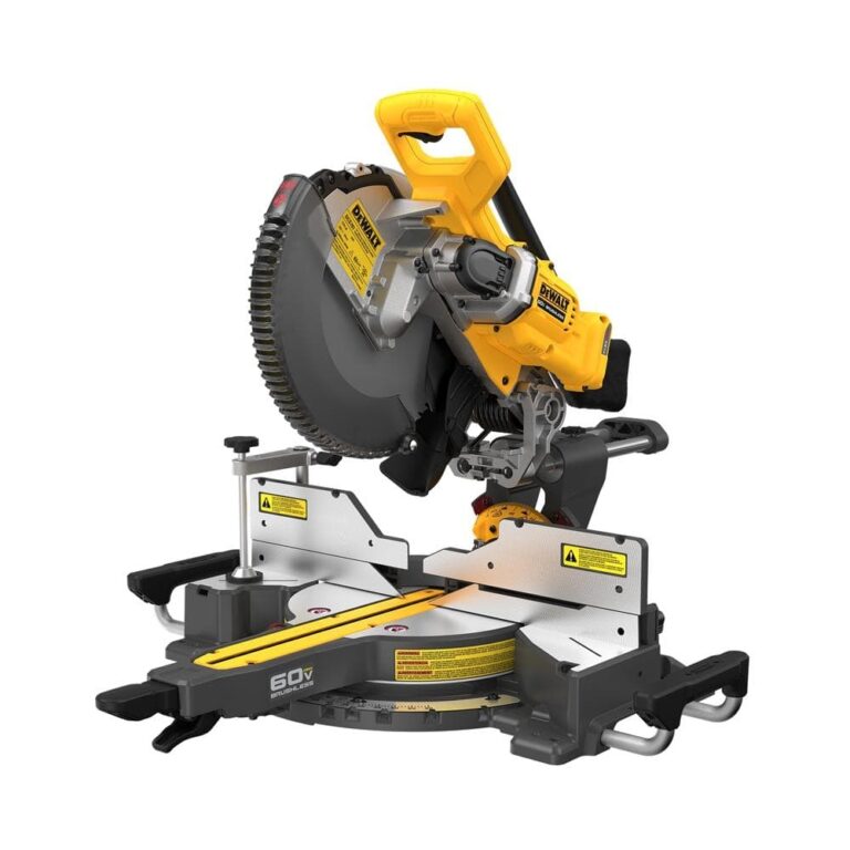 DeWalt DCS781B 60V Max Brushless 12 In Double Bevel Sliding Miter Saw Tool Only