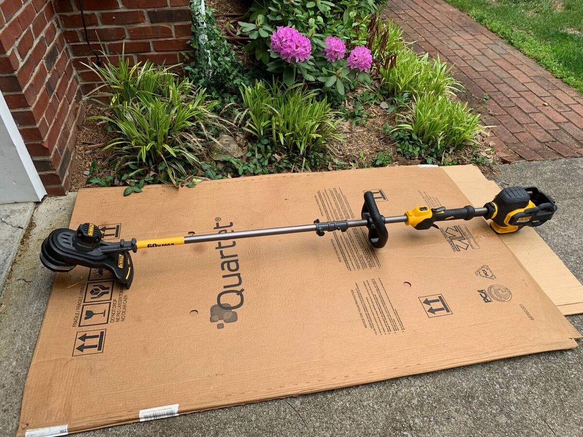 DEWALT DCST970 60V 15 Inch String Grass Trimmer Bare Tool 885911678315 EBay