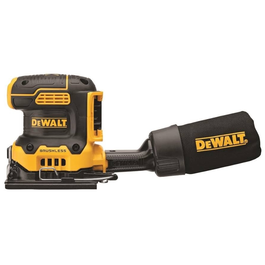 DEWALT DCW200B 20V MAX XR Brushless Cordless 1 4 Sheet Variable Speed Sander Tool Only Amazon