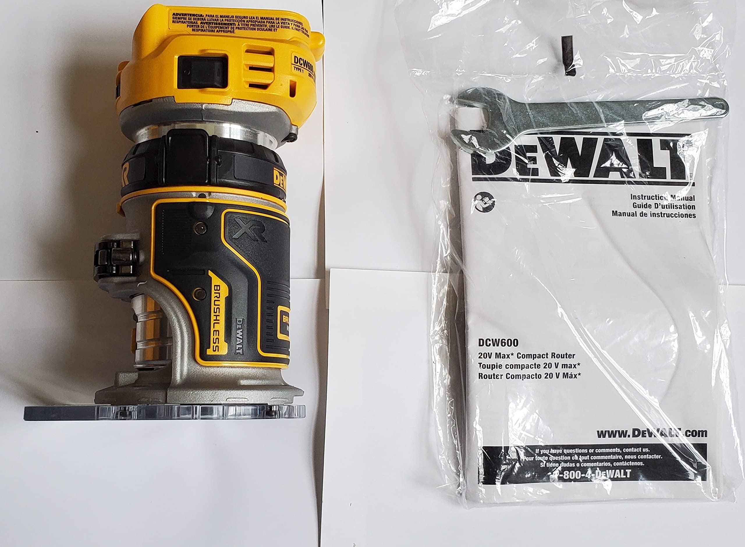 dewalt 20 volt router