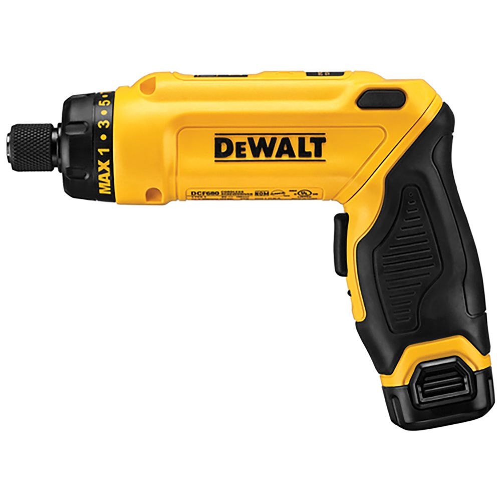 DEWALT DEWALT 8V GYRO SCREWDRIVER KIT 1 826 DCF680N2 KBC Tools Machinery