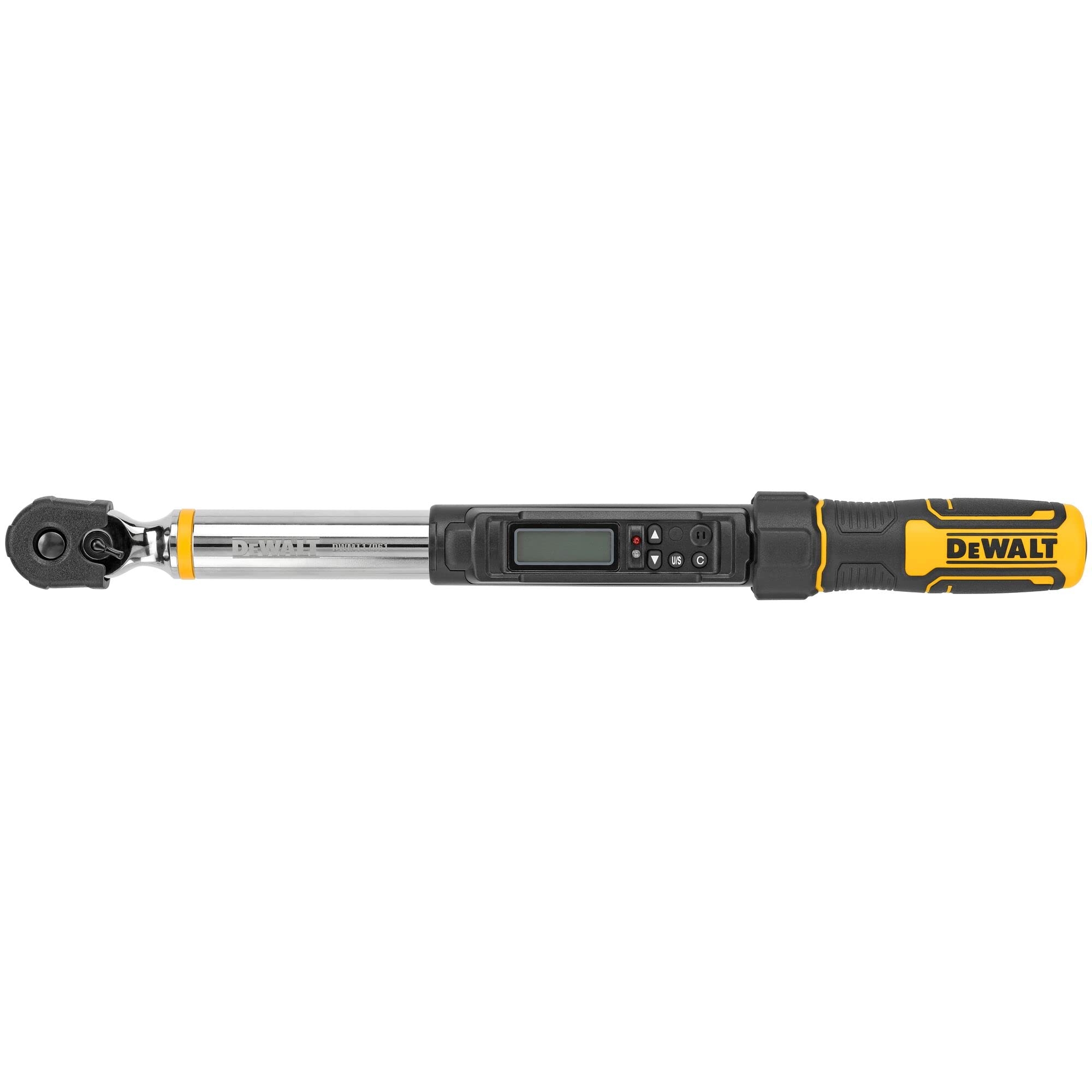 DEWALT Digital Torque Wrench 3 8 Inch Drive 20 100 FT LB With 