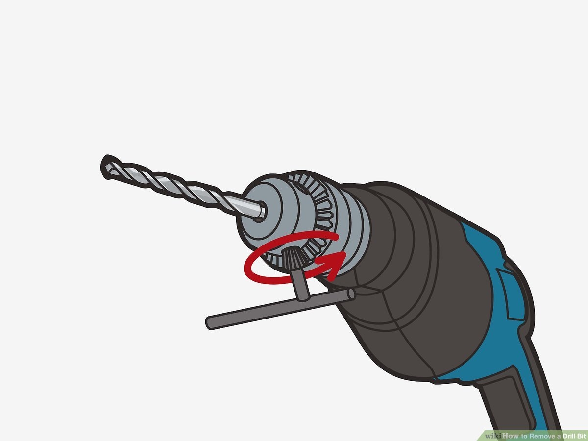 how to remove drill bit from dewalt