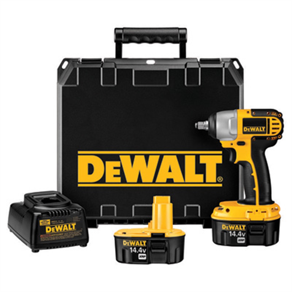 DeWALT DW059K 2 1 2 Inch Drive 18V Cordless HD High Torque Impact Wrench Kit DWT 1 2 Drive 18V Cordless High Torque Impact Wrench Kit