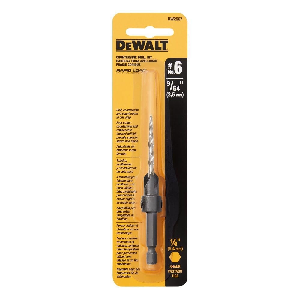 DEWALT DW2570 Countersink Dewalt Countersink Drill Bits Amazon
