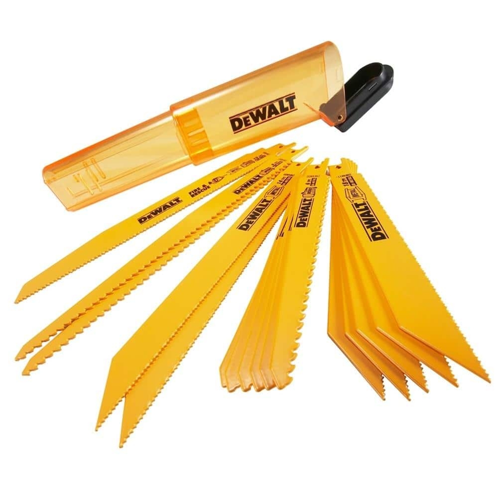 DeWalt DW4899 16 Piece Bi Metal Reciprocating Saw Blade Set
