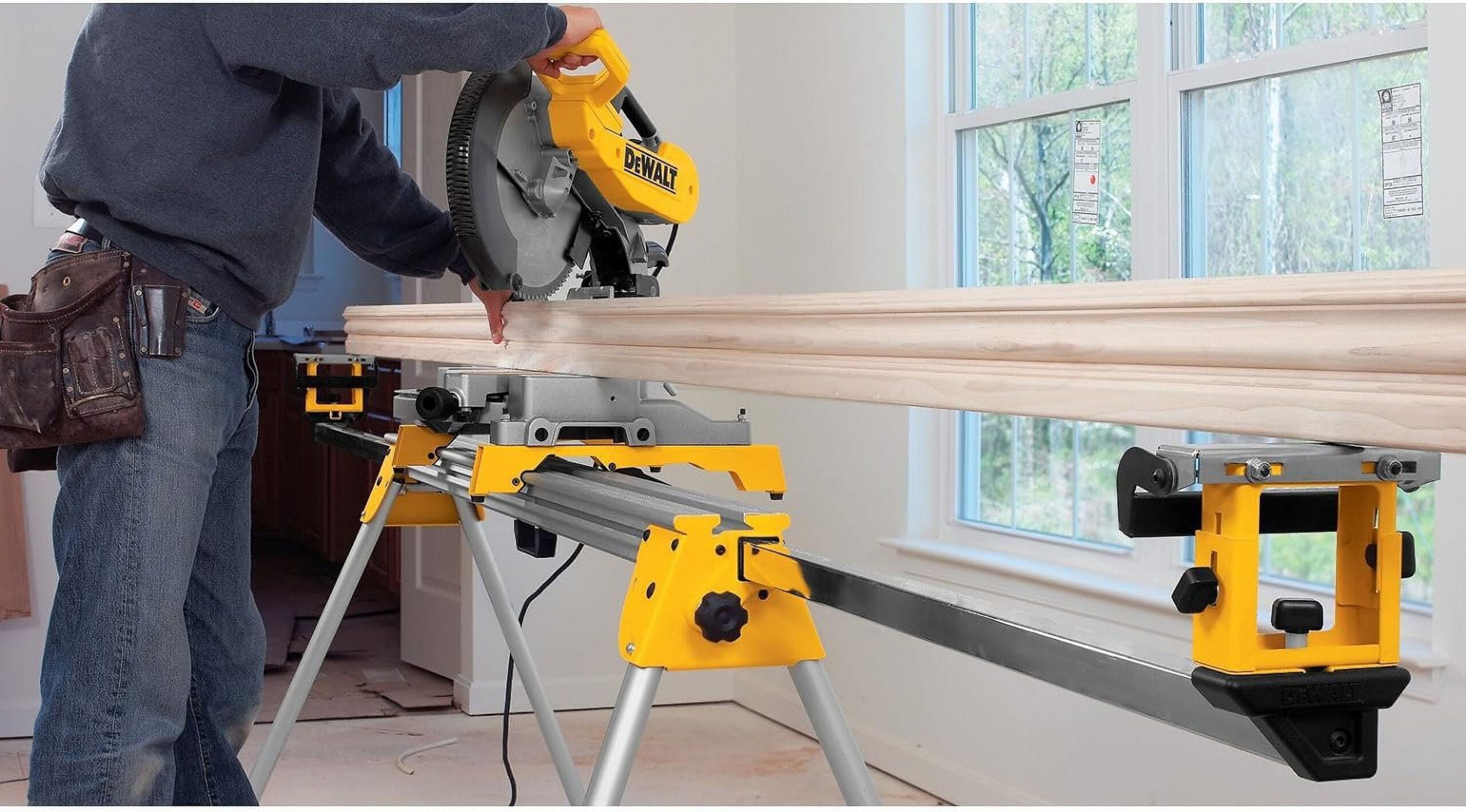 dewalt chop saw and stand