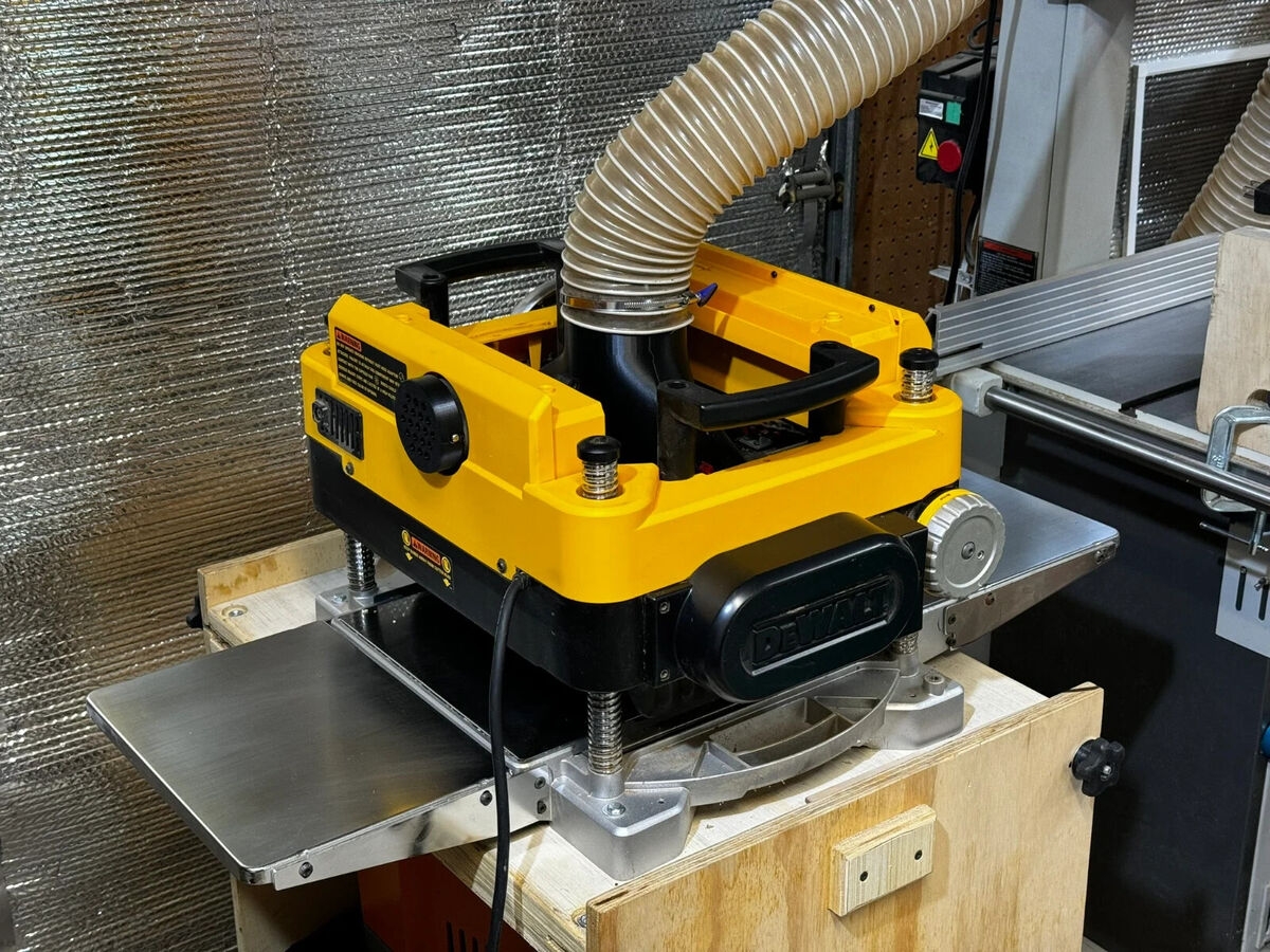 DeWalt DW735 Planer Dust Collection Upgrade