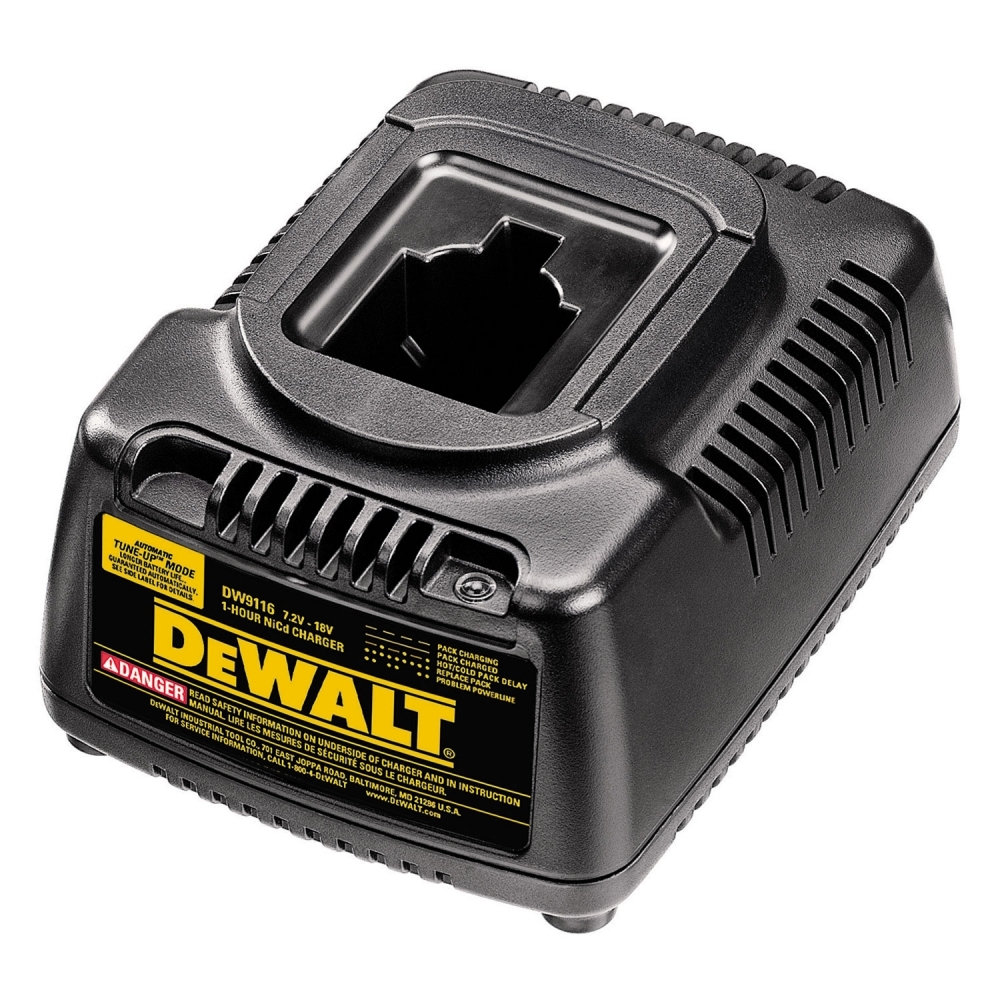 DeWalt DW9116 7 2 Volt 18 Volt Pod Style 1 Hour Battery Charger W Tune Up Mode EBay
