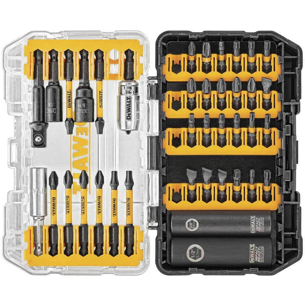 DEWALT DWA2NGFT40IR Impact Ready Flextorq 40 Piece Steel Screwdriver Bit Set Amazon