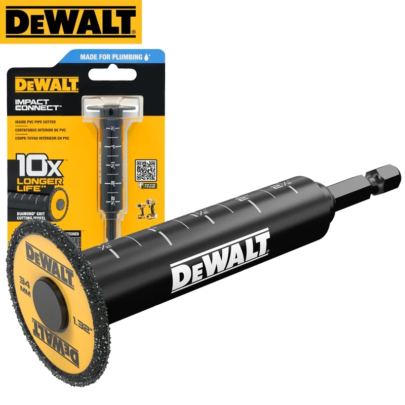 DEWALT DWAIPCIR Impact Connect Inside PVC PIPE Cutter 34MM With Scale Inside Auxiliary Cutting Tool Accessories AliExpress