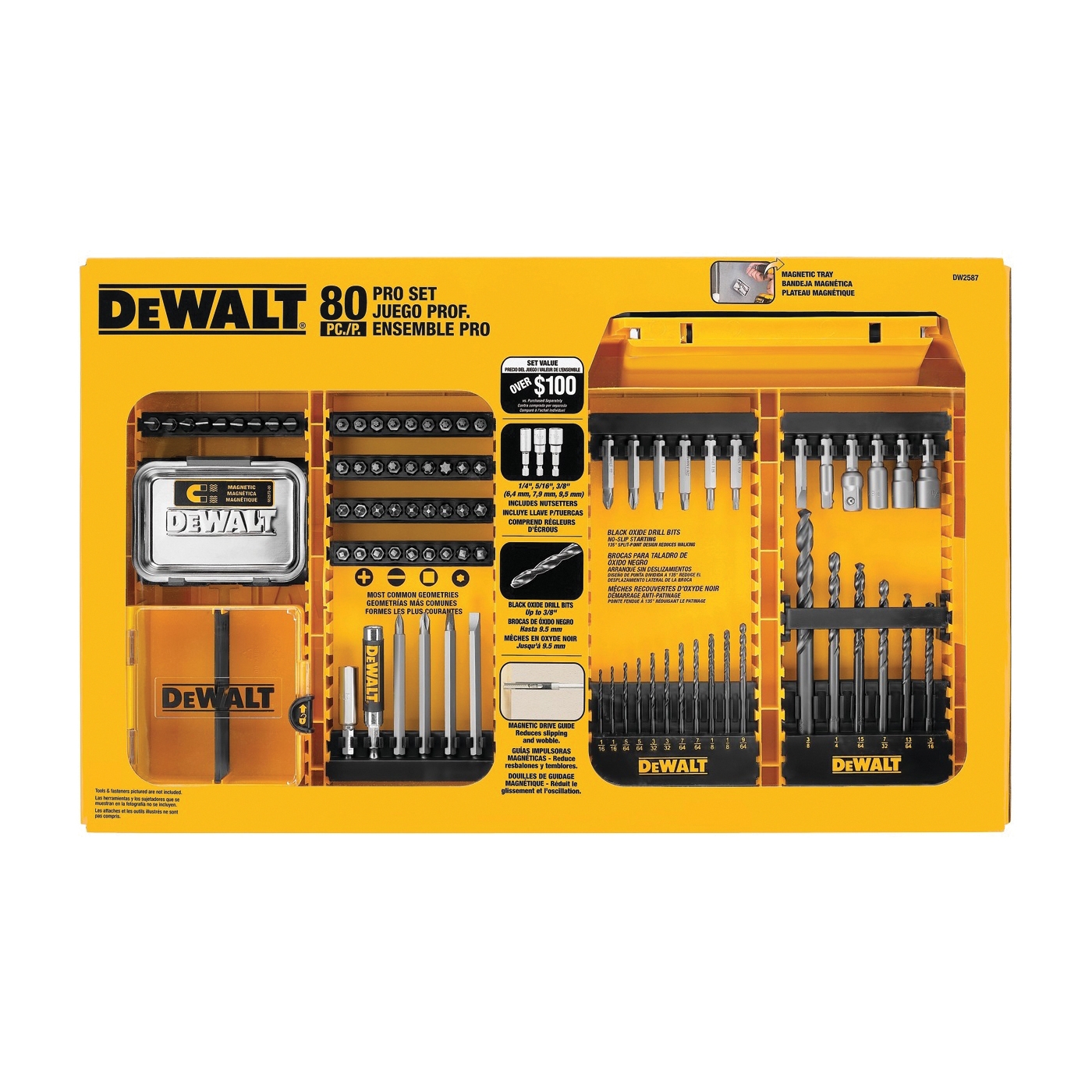 dewalt drill bit set