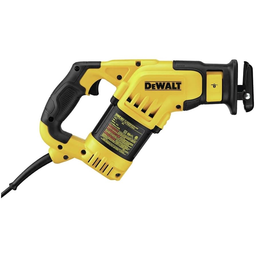 DEWALT DWE357 10 Amp Compact Reciprocating Saw Yellow 6 Inches Power Reciprocating Saws Amazon