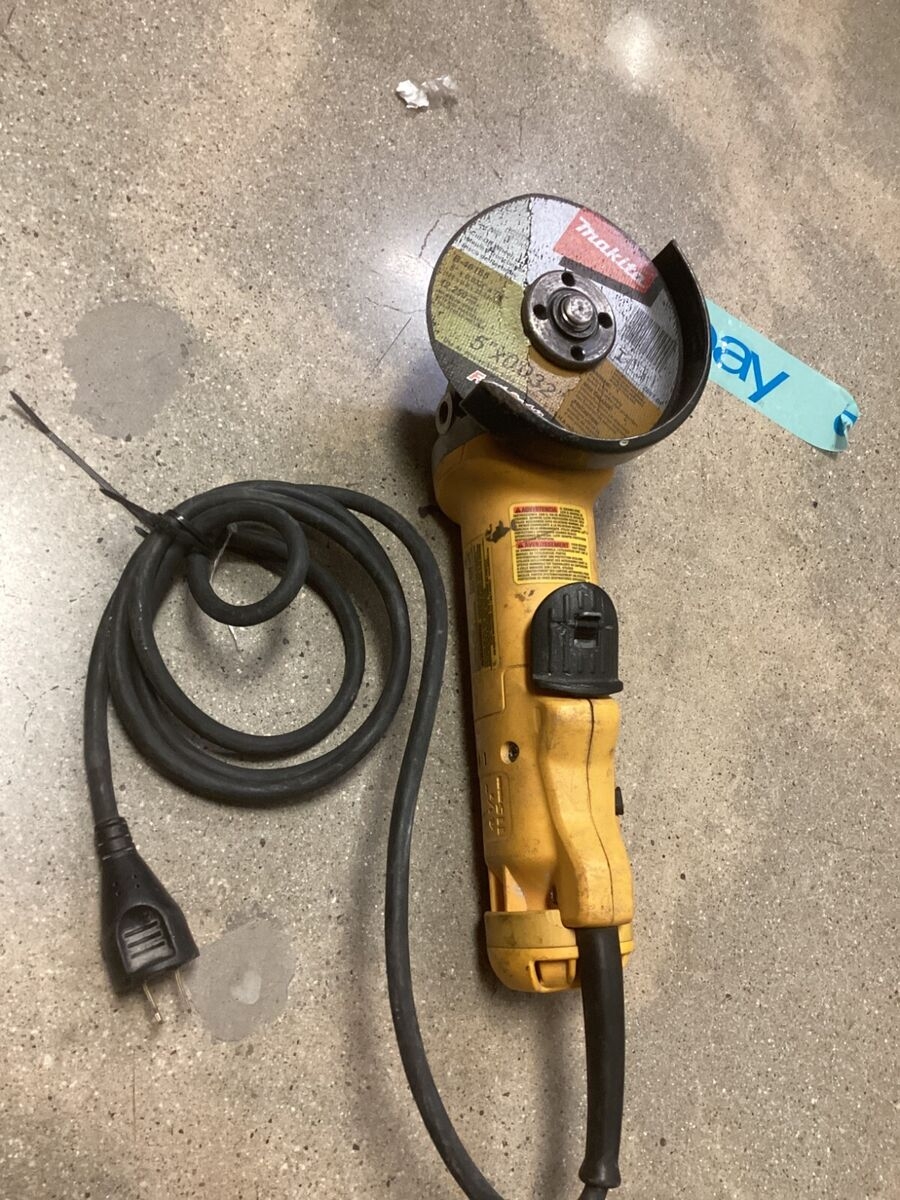dewalt angle grinder corded