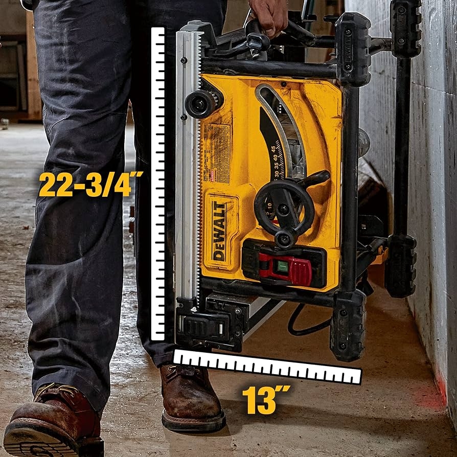 Dewalt DWE7485R 120V 15 Amp Compact 8 1 4 In Corded Jobsite Table Saw Renewed Amazon