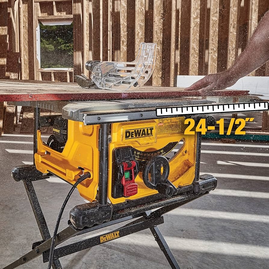 Dewalt DWE7485R 120V 15 Amp Compact 8 1 4 In Corded Jobsite Table 