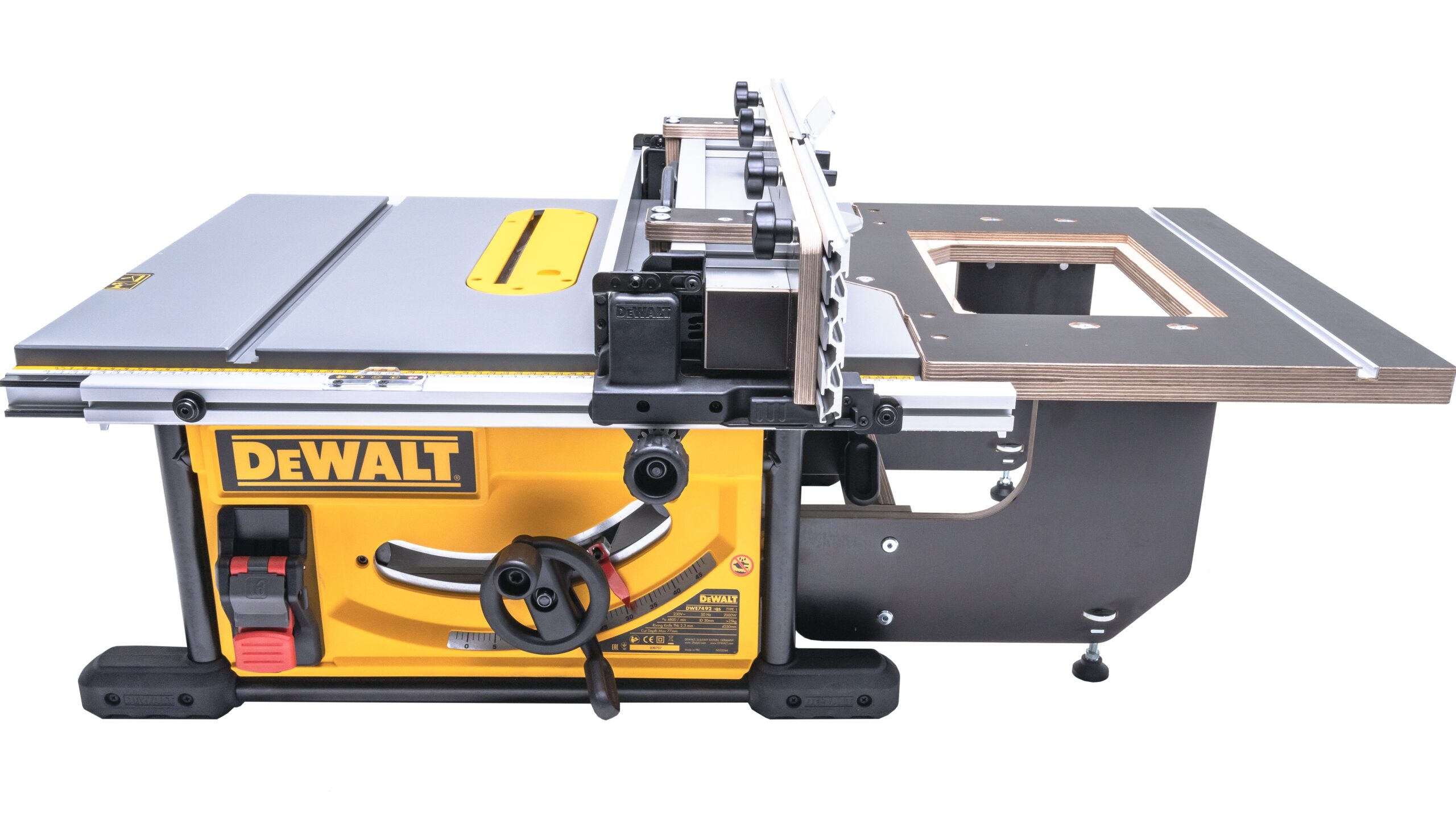 DeWalt DWE7492 Table Saw Router Table Attachment