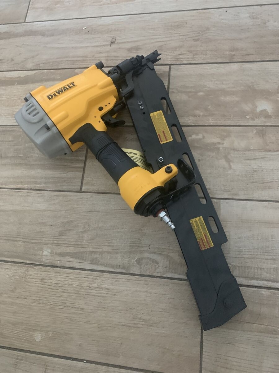 dewalt 21 degree framing nailer