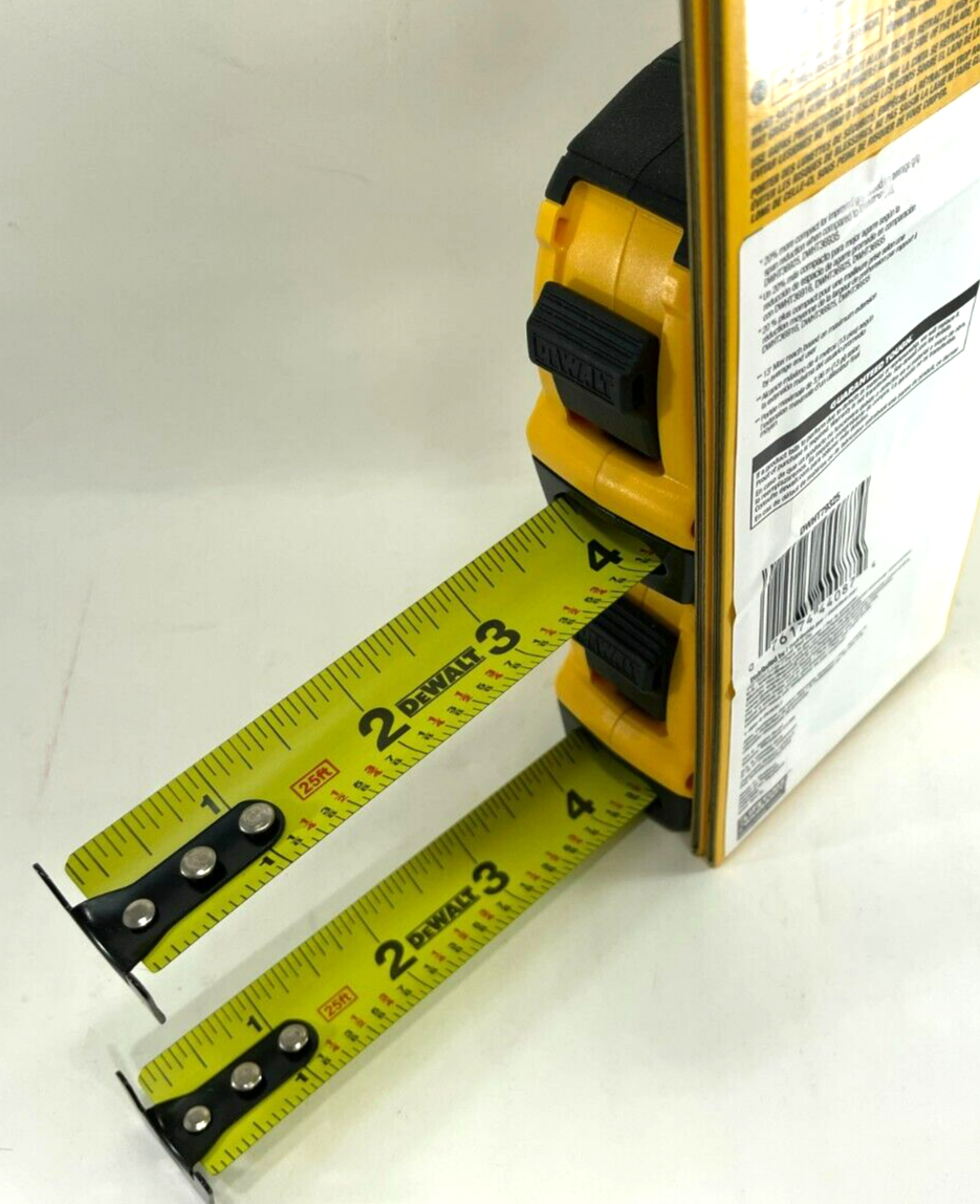DeWalt DWHT79325Z ATOMIC 25 Ft X 1 1 8 In Tape Measure Pack Of 2