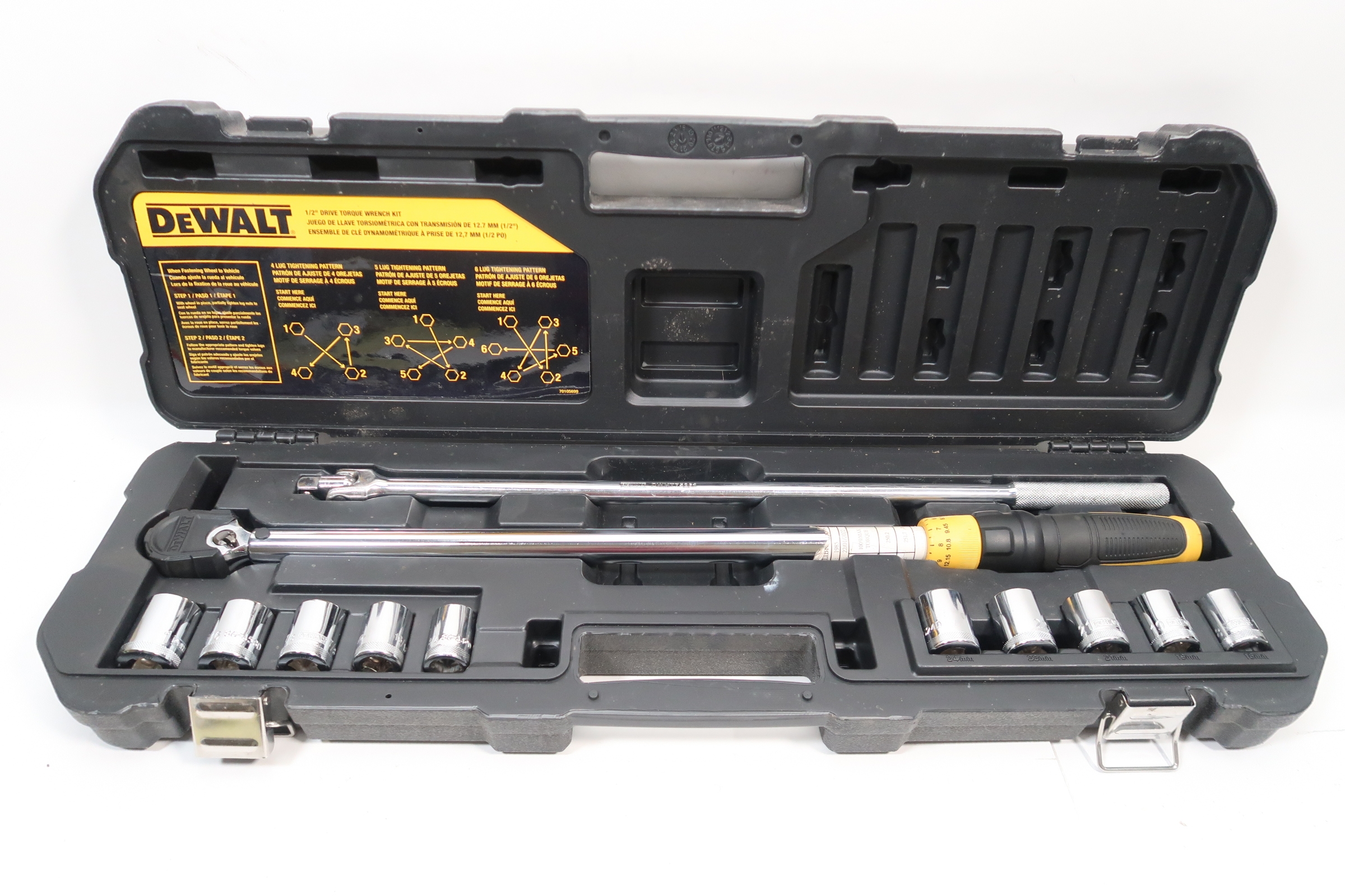 DeWalt DWMT45012 Torque Wrench Tool Set