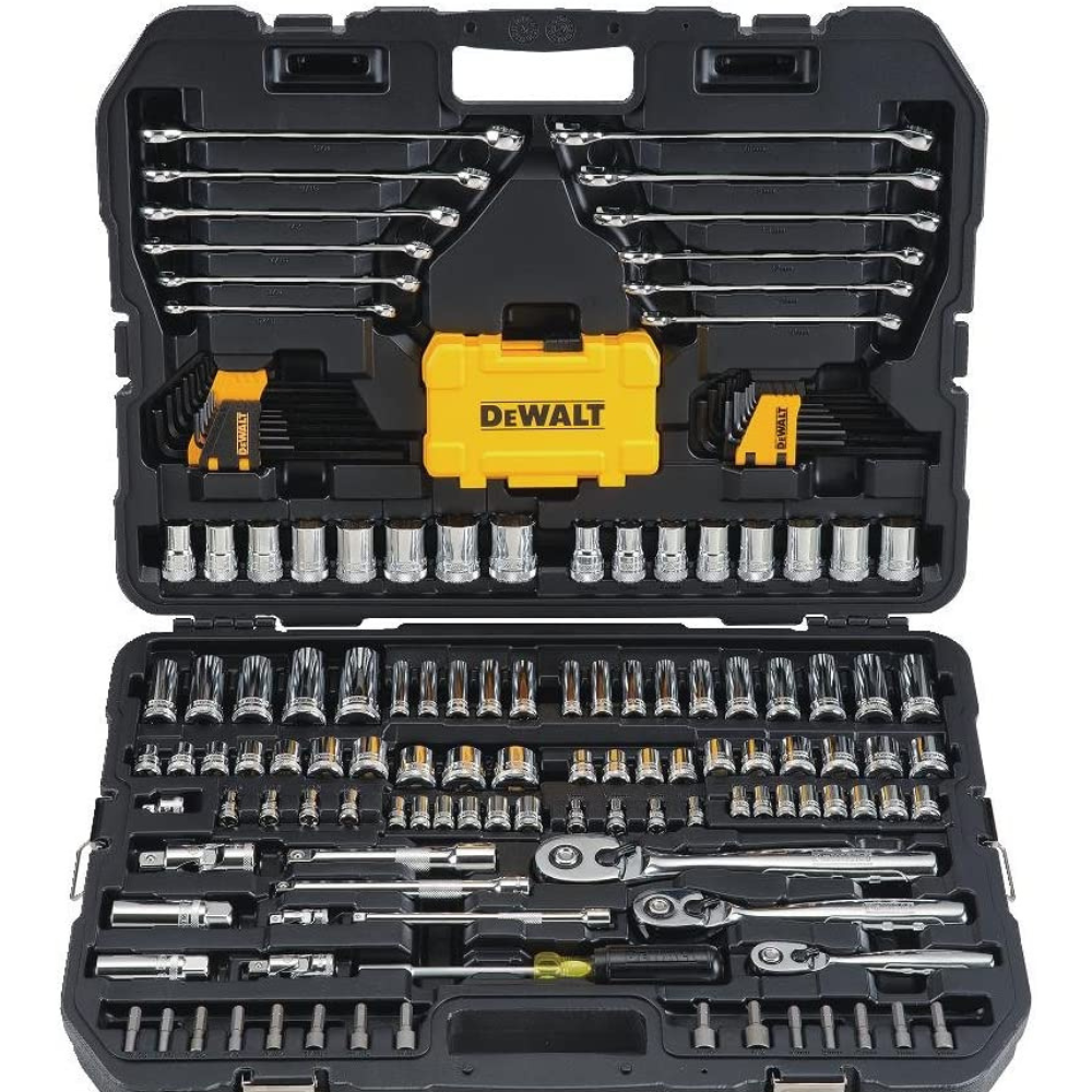 Dewalt DWMT73802 142 Piece 1 4 Inch And 3 8 Inch Mechanics Tool 