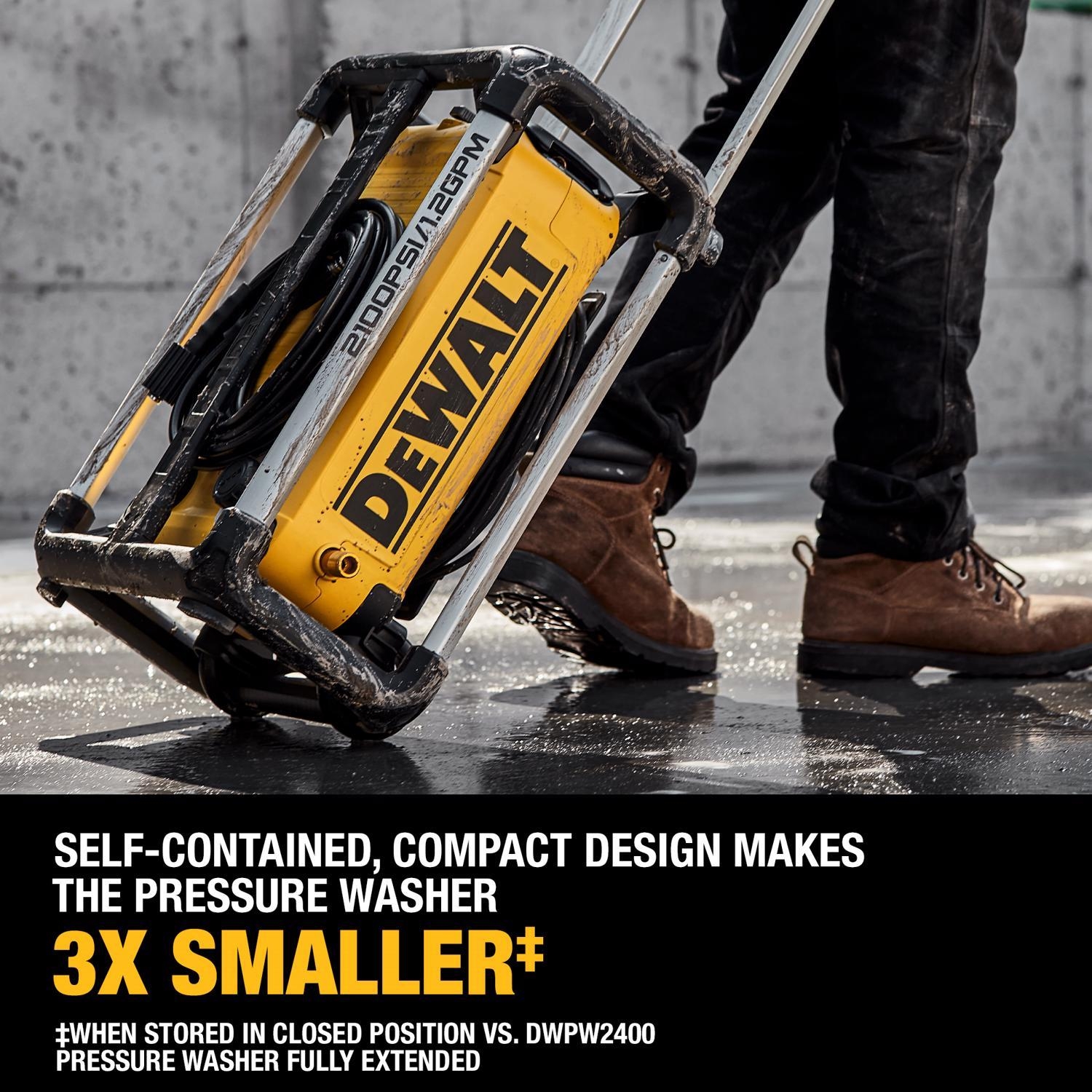 DeWalt DWPW2100 OEM Branded 2100 Psi Electric 1 2 Gpm Pressure Washer Stine Home Yard The Family You Can Build Around 