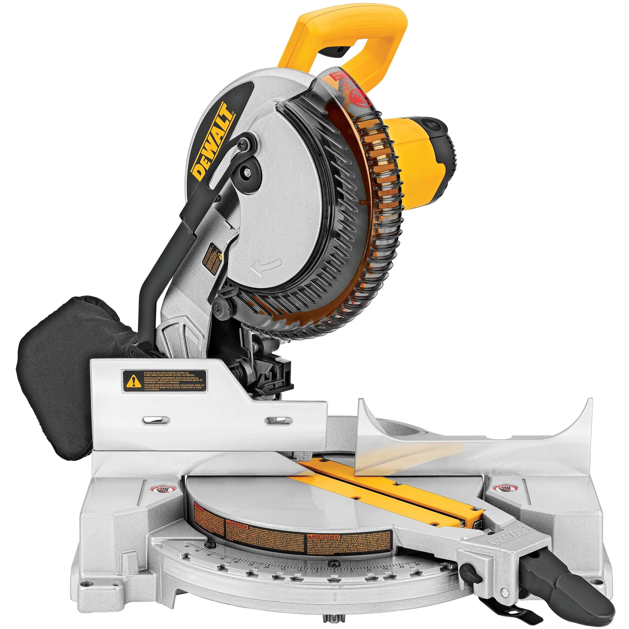DeWalt DWS713 15 Amp 10 In Single Bevel Compound Miter Saw