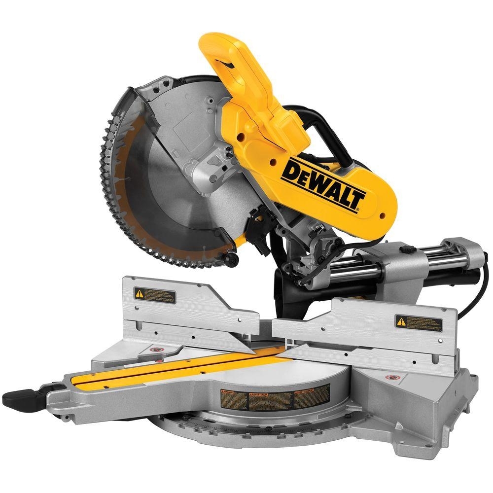 DeWALT DWS779 12 Inch Double Bevel Sliding Compound Miter Saw Tool Only At Sutherlands