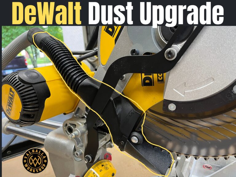 Dewalt DWS779 780 Dust Collection Upgrade For Miter Saws