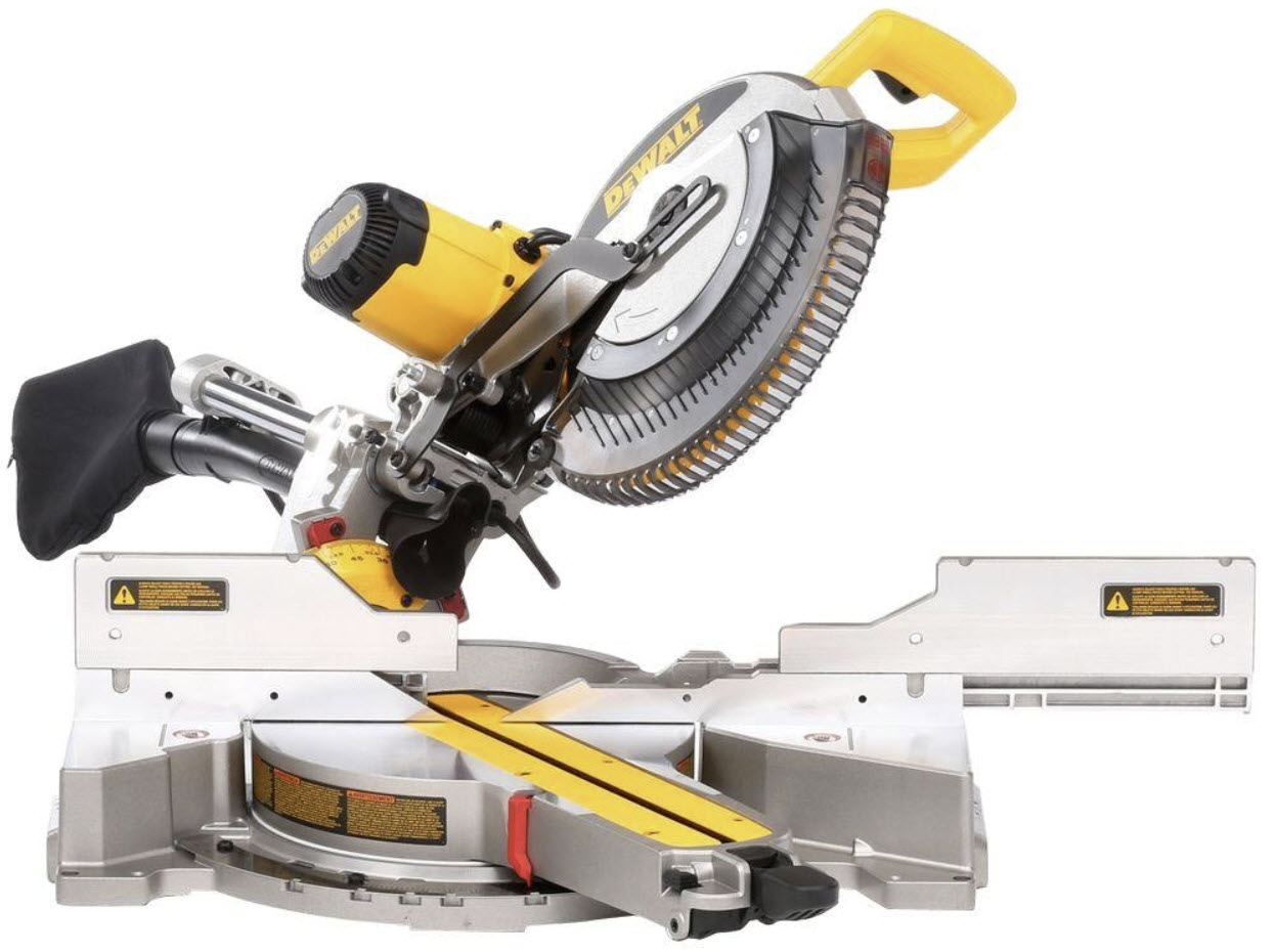 DEWALT DWS780 12 Inch Double Bevel Sliding Compound Miter Saw 