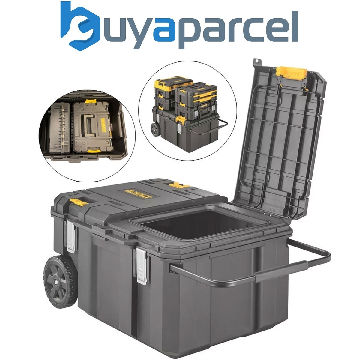dewalt tool box stackable