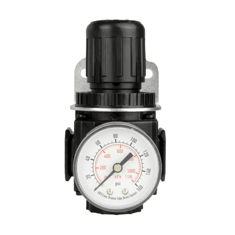 DeWalt DXCM019 0343 Air Regulator With Pressure Gauge 3 8