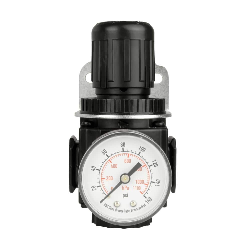 DeWalt DXCM019 0343 Air Regulator With Pressure Gauge 3 8