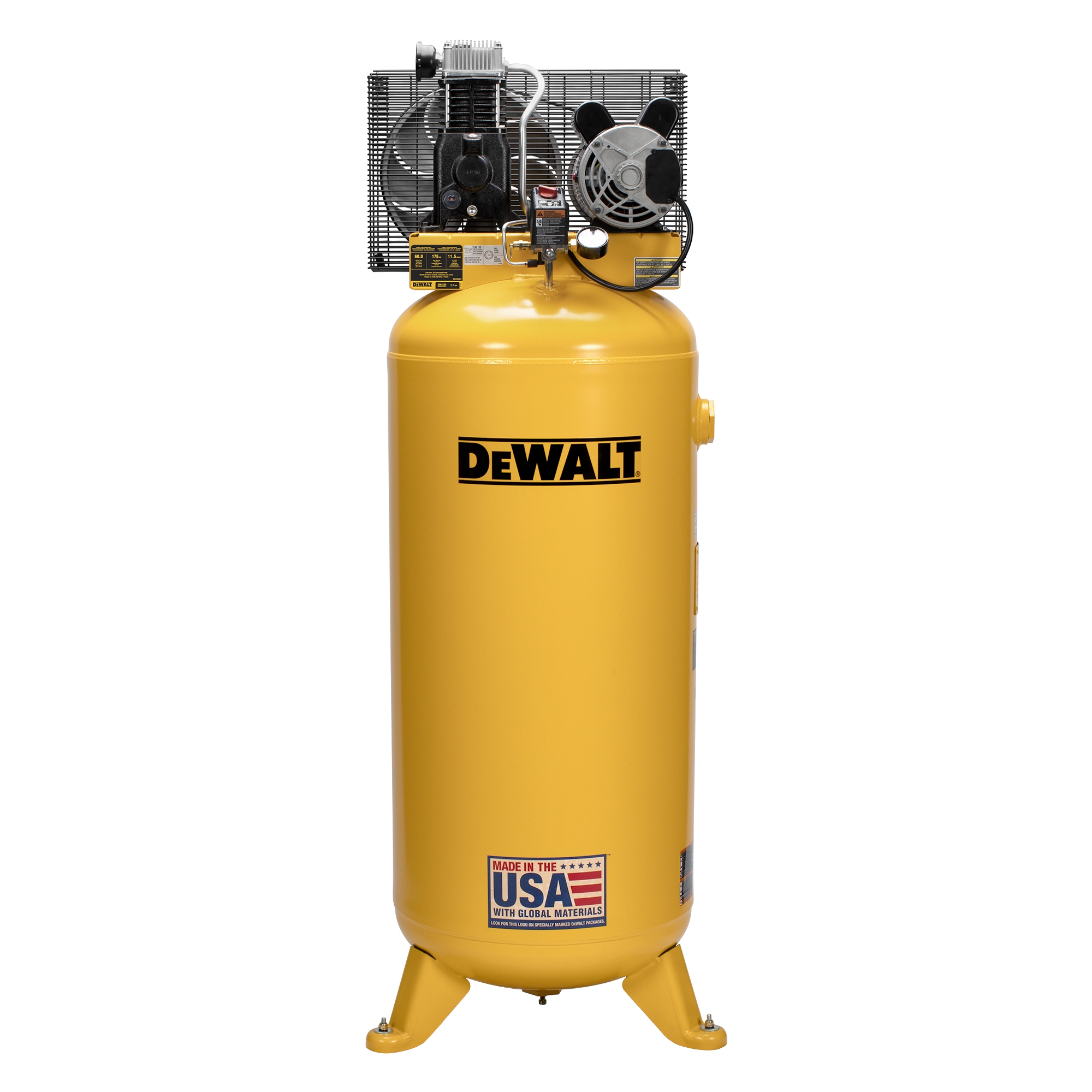 DeWalt DXCM602 60 Gallon 175 Psi Vertical Air Compressor